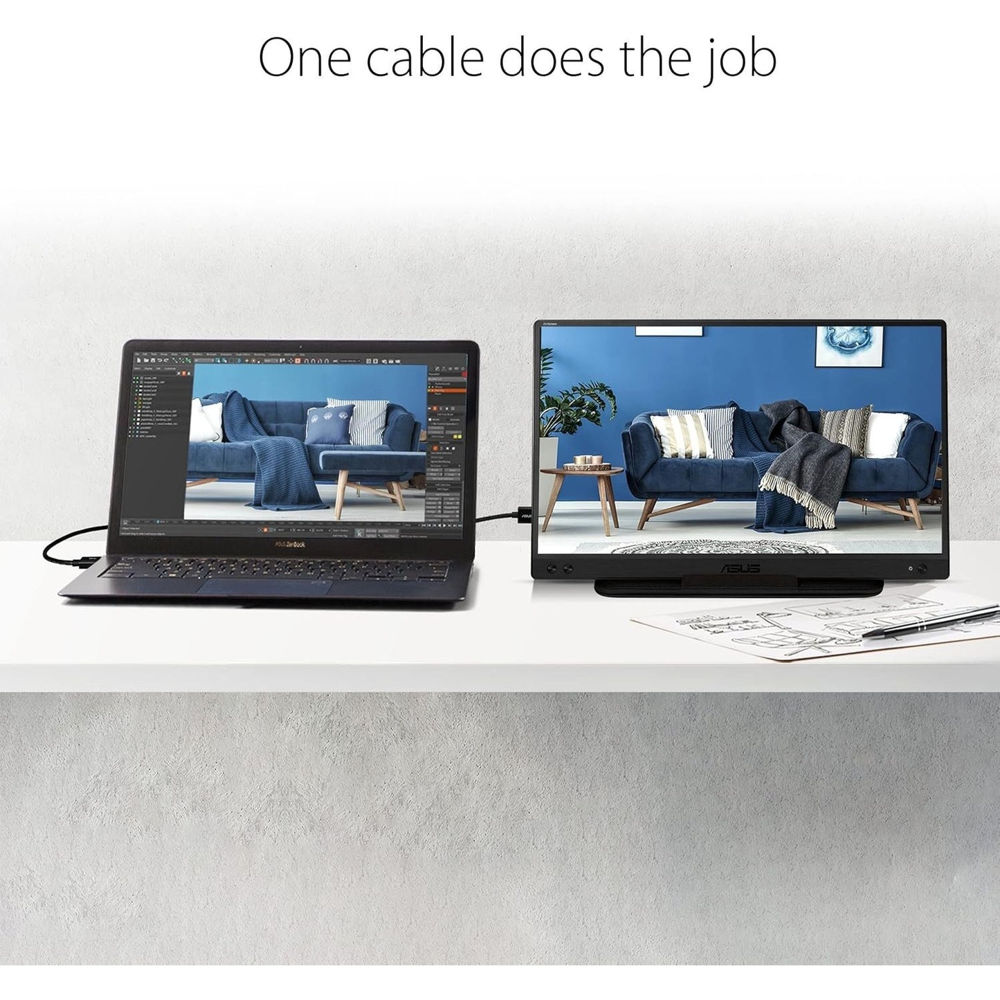 ASUS ZenScreen Portable Monitor 15.6"