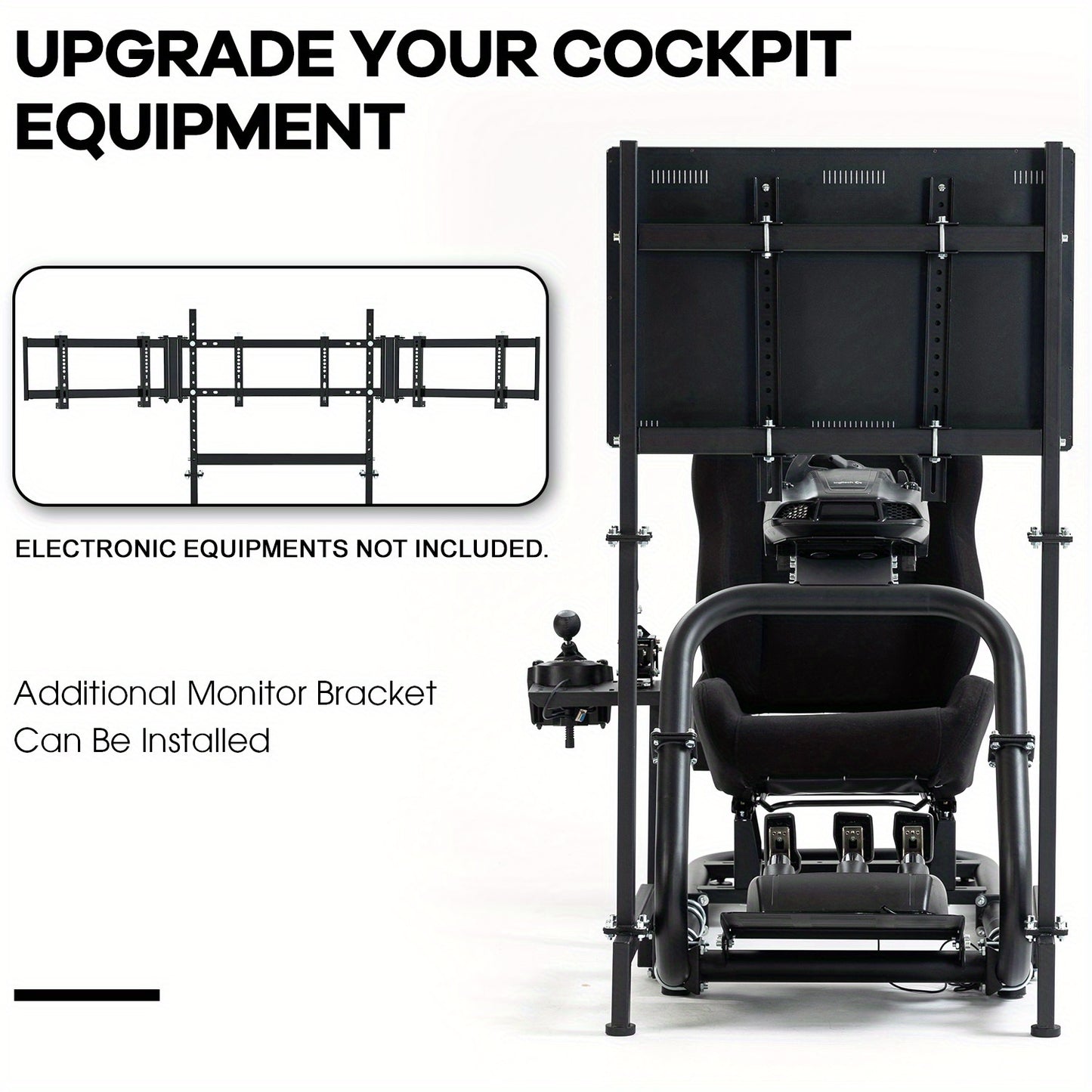G920 Racing Simulator with Monitor Mount