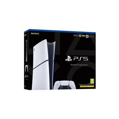Sony PlayStation 5 Slim Digital Edition Console - 2025 Model, 825GB SSD Storage