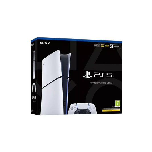 Sony PlayStation 5 Slim Digital Edition Console - 2025 Model, 825GB SSD Storage