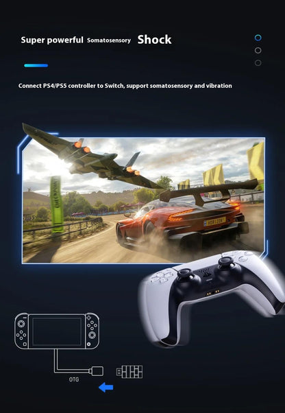 BATTLEDRIVE™ | Wireless Adapter - Use PS5/PS4/Xbox Controllers on Nintendo Switch