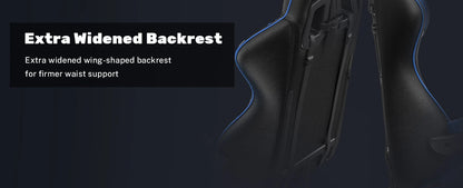 Ergonomic  Gaming Chair with Footrest Gamer Chairs Ergonomic with Lumbar Cushion Gaming Chair Height Adjustable Computer Chair