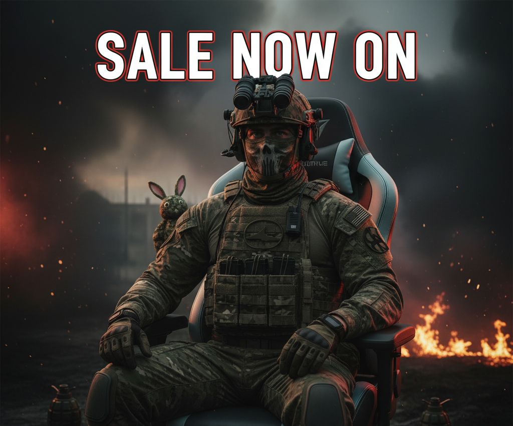 Easter gaming chair sale - tactical soldier style