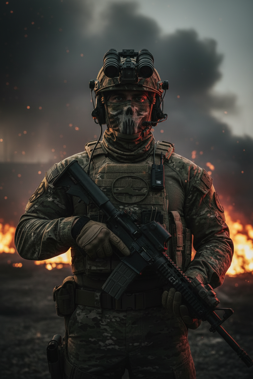 Elite Tactical Soldier